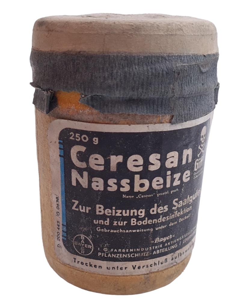 EXTREMELY RARE Holocaust Zyklon B manufacturer Ceresan Poison GIFT