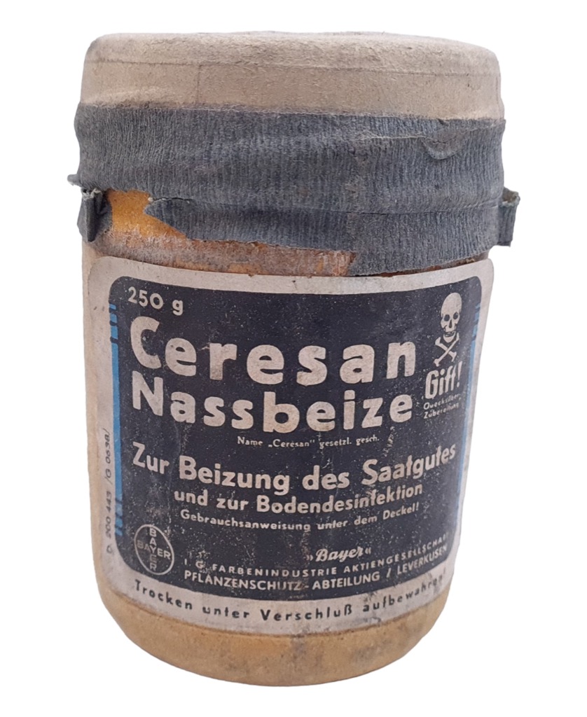 EXTREMELY RARE Holocaust Zyklon B manufacturer Ceresan Poison GIFT
