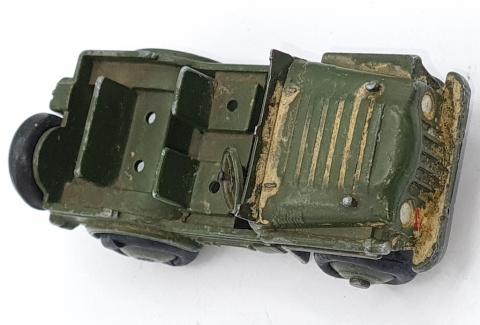 VINTAGE Dinky toys #674 Mecano austin champ war military vehicule jeep army toy