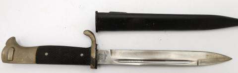 Waffen SS Early bayonet Alcasa Solingen eickhorn boker rzm puma 10 rare maker original