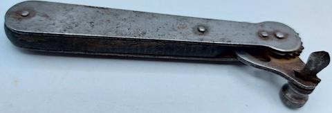 WW2 German Nazi Waffen SS early 2nd SS Panzer Division Das Reich can opener