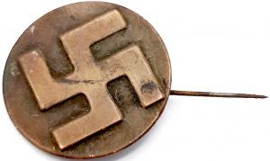 WW2 GERMAN NAZI THIRD REICH PARTISAN NSDAP SWASTIKA STICK PIN