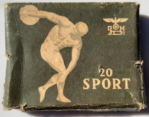 WW2 GERMAN NAZI ORIGINAL THIRD REICH 1936 OLYMPICS BERLIN SPORT CARDBOARD CARDS TORCH HITLER