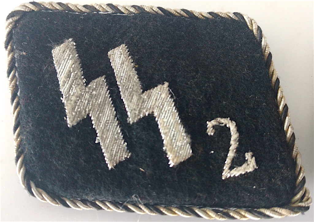 Ww2 German Nazi Waffen Ss Original Ww2 German Nazi Rare Allegmeine Ss Officer Collar Tab Set Tunic Removed With Trace Of One Rzm Maker Ww2 German Nazi Waffen Ss Original Ww2 German Nazi Rare Allegmeine Ss Officer Collar Tab Set Tunic Removed With Trace Of One Rzm Maker