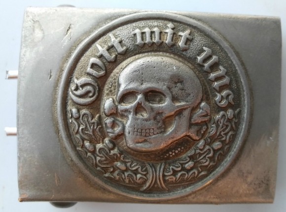 totenkopf belt buckle