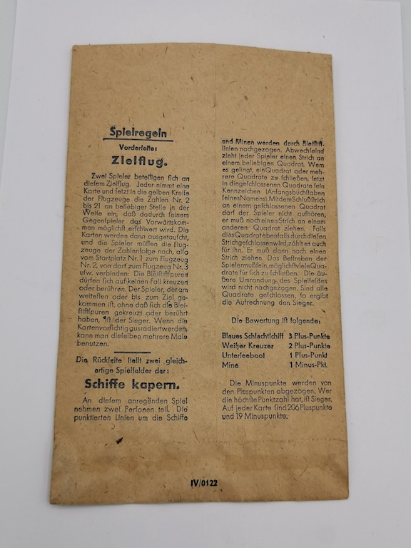 WW2 German Nazi Waffen SS Original WW2 GERMAN NAZI LUFTWAFFE BOARD 