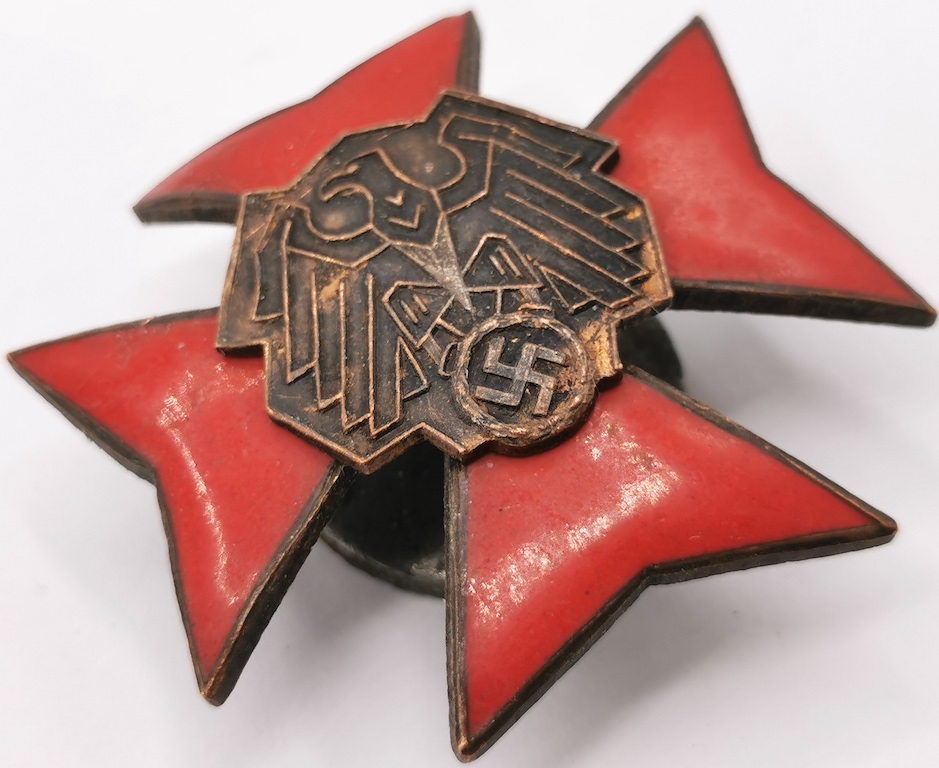 WW2 GERMAN NAZI EARLY NSDAP PARTISAN IRON CROSS EAGLE & SWASTIKA