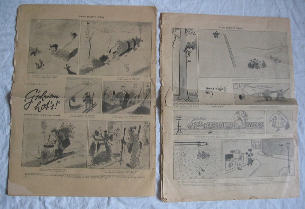 WW2 GERMAN NAZI RARE LOT OF 3 THIRD REICH JOURNAL GAZETTE WITH The ...